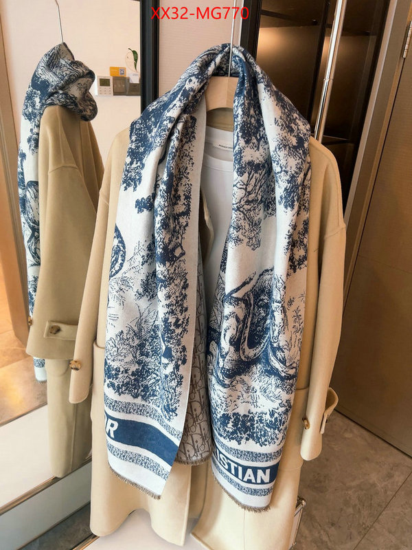 Scarf-Dior fake high quality ID: MG770 $: 32USD