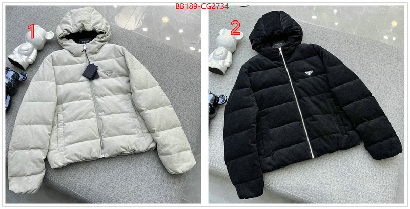 Down jacket Women-Prada cheap ID: CG2734 $: 189USD