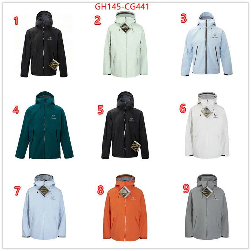 Clothing-ARCTERYX designer 7 star replica ID: CG441 $: 145USD