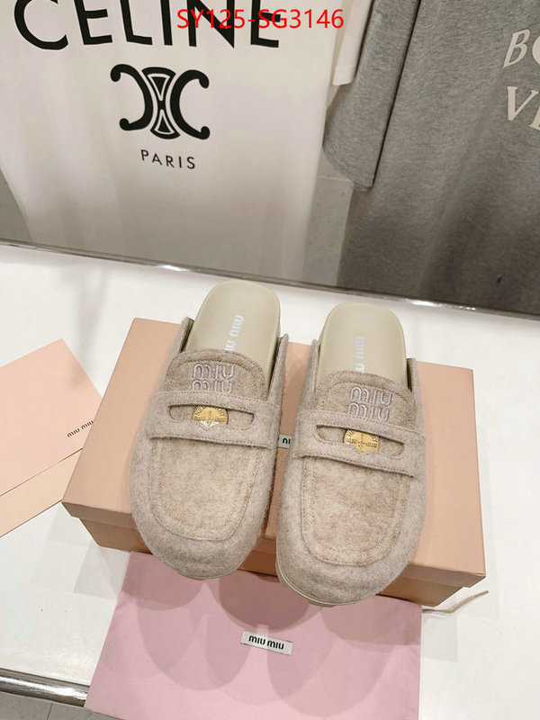 Women Shoes-Miu Miu best quality replica ID: SG3146 $: 125USD