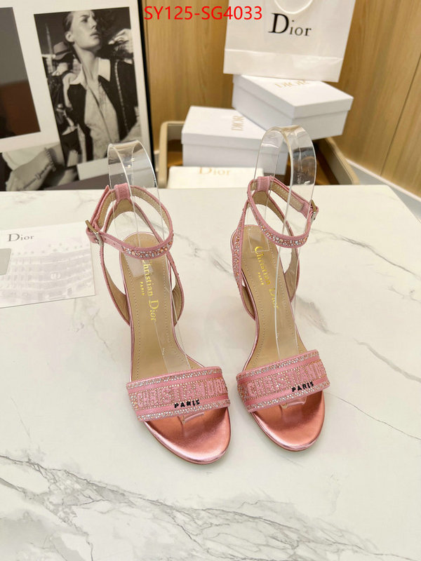 Women Shoes-Dior top designer replica ID: SG4033 $: 125USD