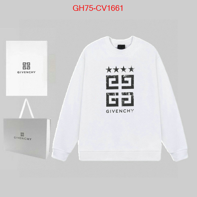 Clothing-Givenchy where should i buy replica ID: CV1661 $: 75USD