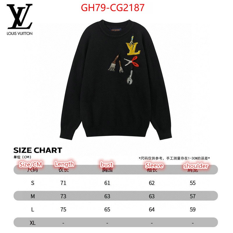 Clothing-LV buying replica ID: CG2187 $: 79USD