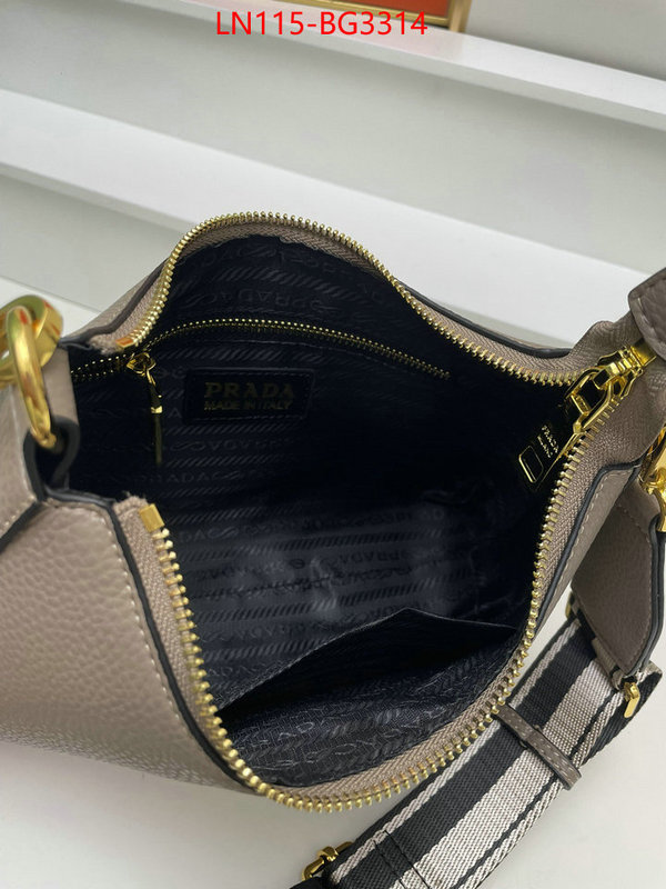 Prada Bags (4A)-Diagonal- new ID: BG3314 $: 115USD