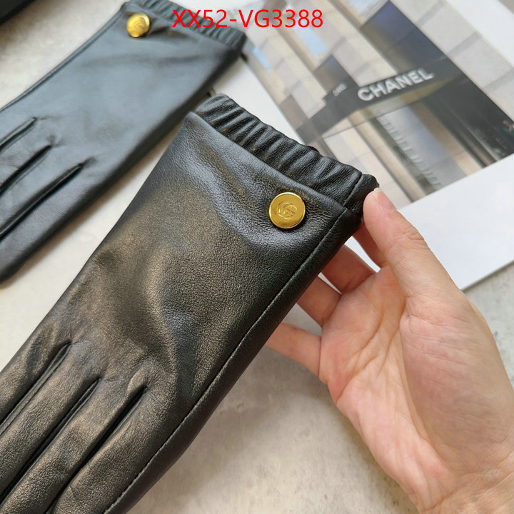 Gloves-Gucci fashion designer ID: VG3388 $: 52USD