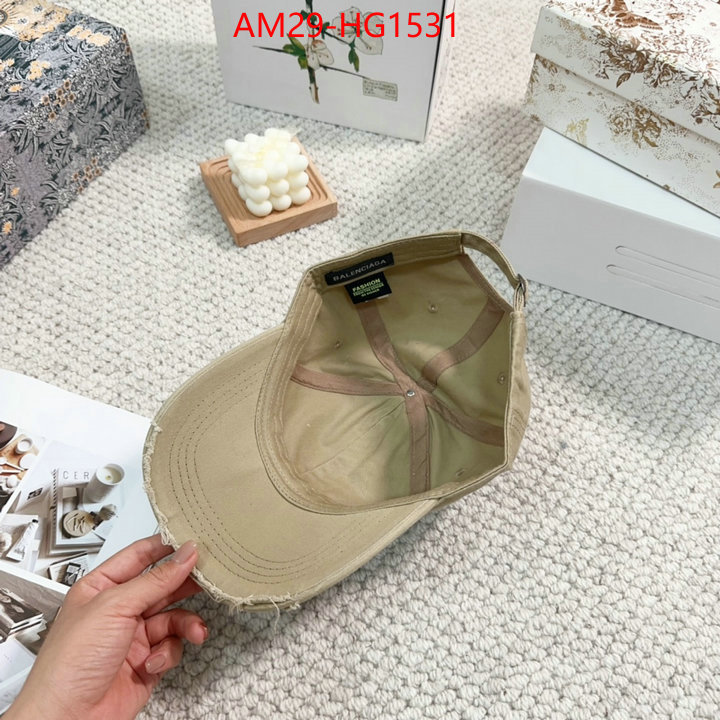 Cap(Hat)-Balenciaga cheap replica designer ID: HG1531 $: 29USD