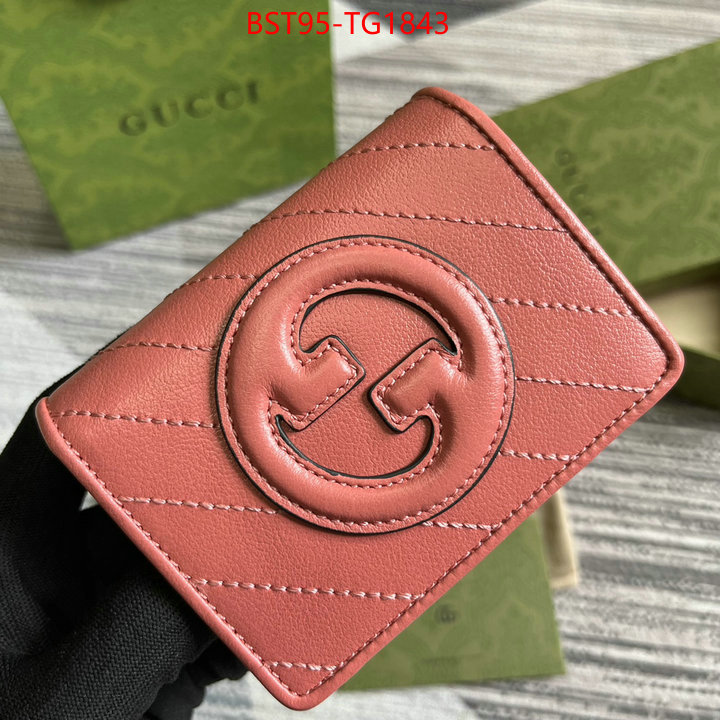 Gucci Bags(TOP)-Wallet- fashion designer ID: TG1843 $: 95USD