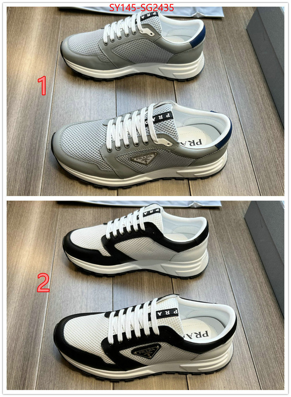 Men shoes-Prada highest quality replica ID: SG2435 $: 145USD