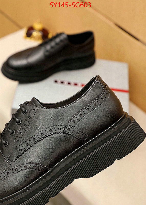 Men shoes-Prada top designer replica ID: SG603 $: 145USD