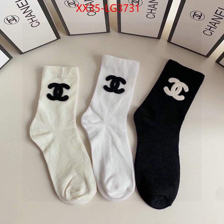 Sock-Chanel mirror copy luxury ID: LG3731 $: 35USD