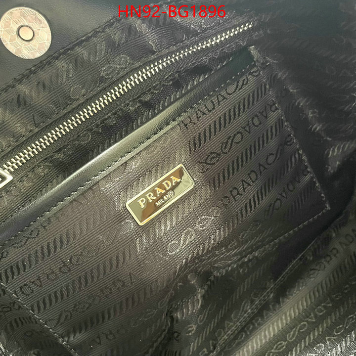 Prada Bags (4A)-Handbag- 2023 replica wholesale cheap sales online ID: BG1896 $: 92USD