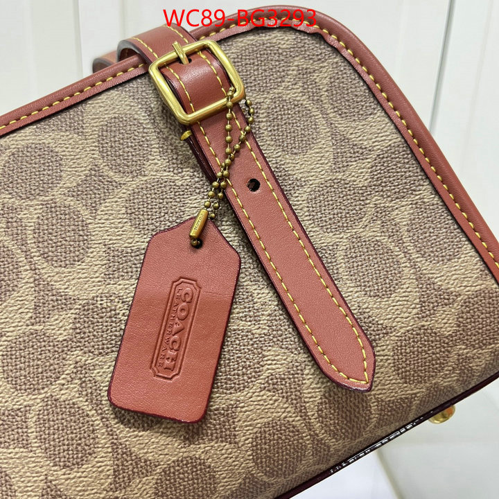 Coach Bags(4A)-Handbag- best replica new style ID: BG3293 $: 89USD