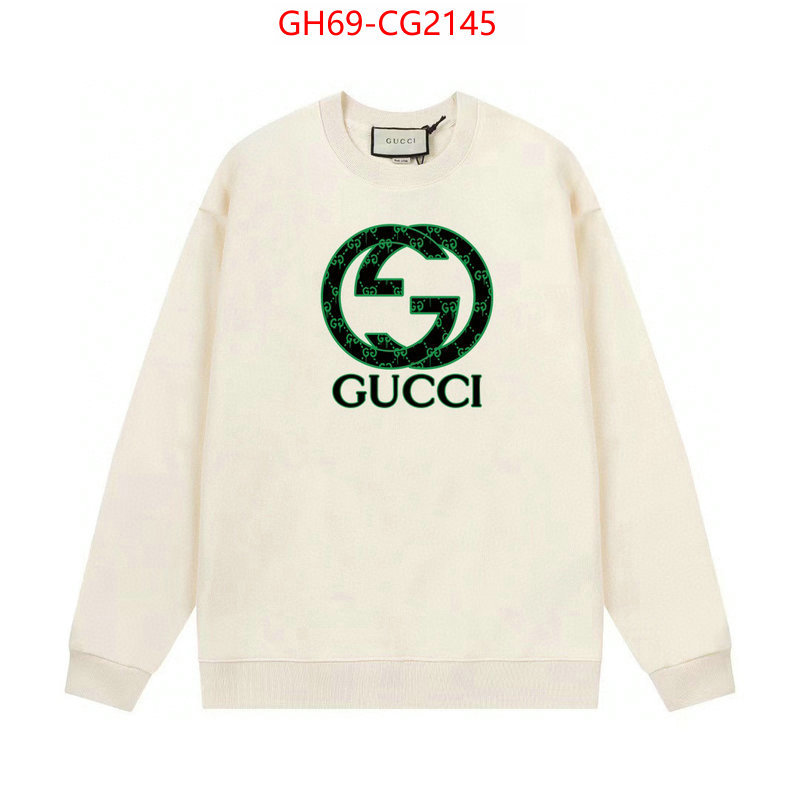 Clothing-Gucci sellers online ID: CG2145 $: 69USD