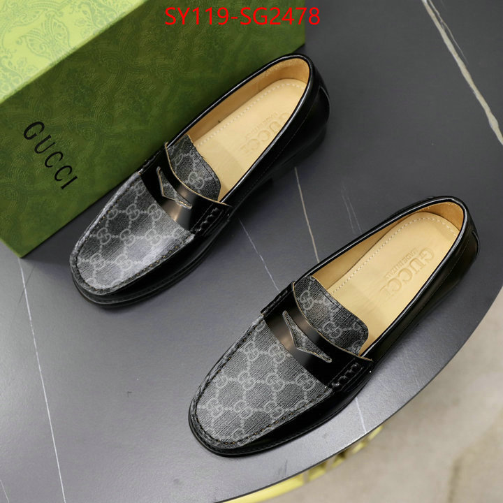 Men Shoes-Gucci 2023 aaaaa replica 1st copy ID: SG2478 $: 119USD