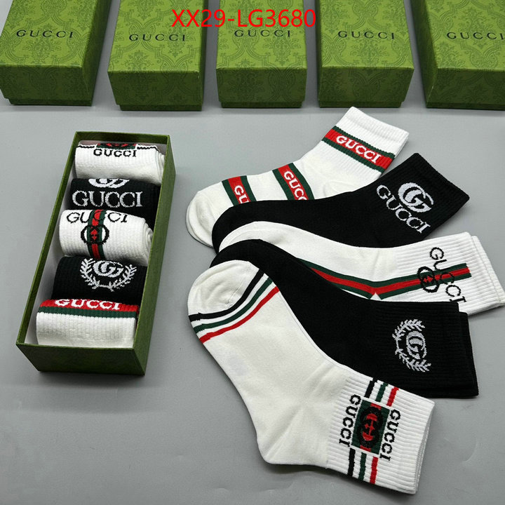 Sock-Gucci from china ID: LG3680 $: 29USD