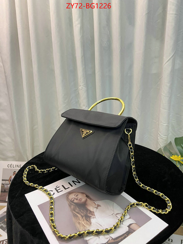 Prada Bags (4A)-Diagonal- buy cheap replica ID: BG1226 $: 72USD