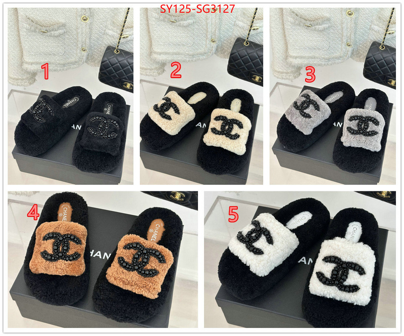 Women Shoes-Chanel designer 7 star replica ID: SG3127 $: 125USD