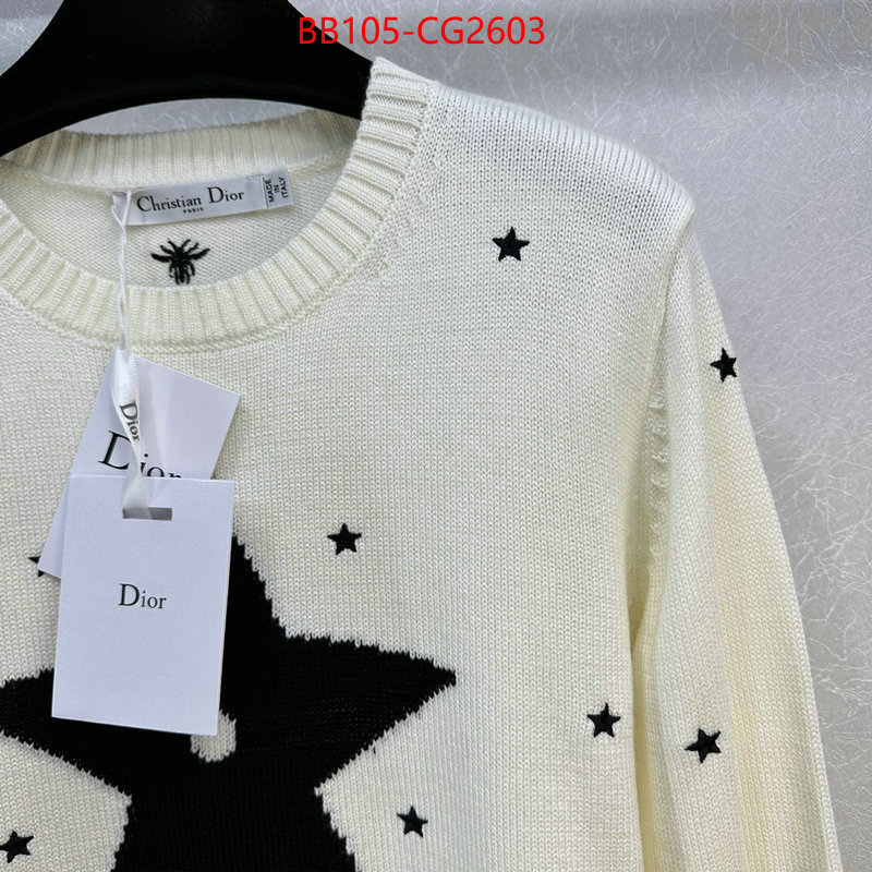 Clothing-Dior aaaaa replica ID: CG2603 $: 105USD