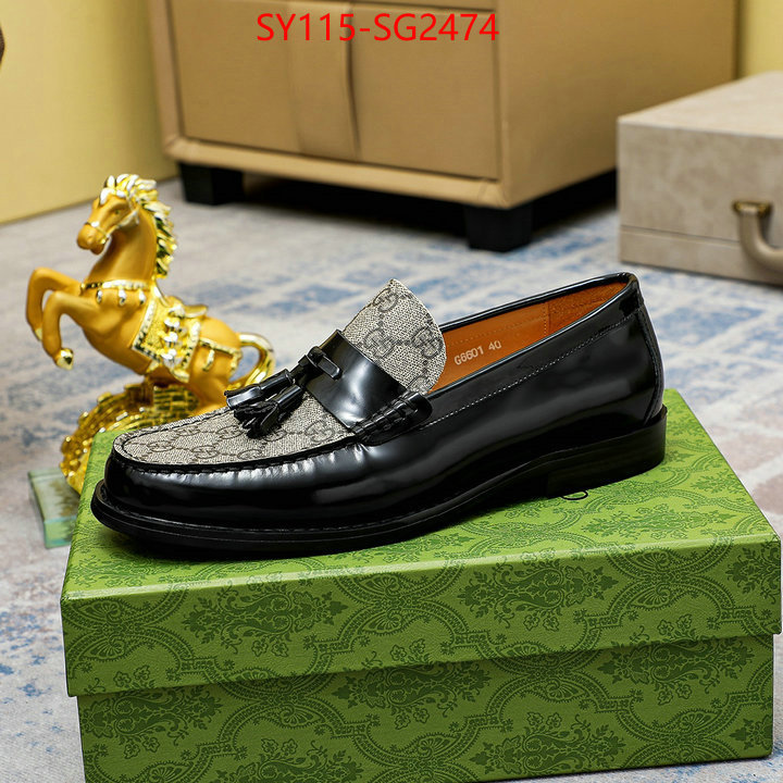 Men Shoes-Gucci aaaaa+ quality replica ID: SG2474 $: 115USD