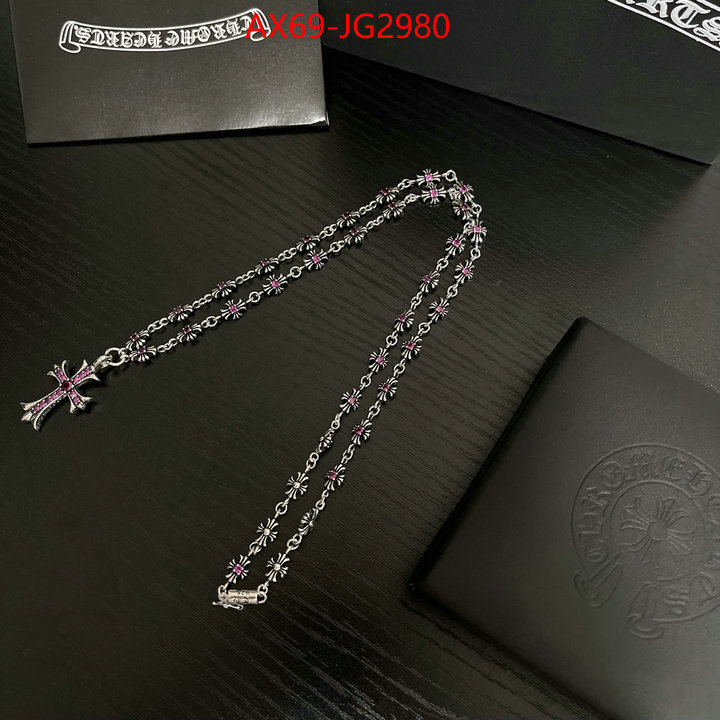 Jewelry-Chrome Hearts new designer replica ID: JG2980 $: 69USD