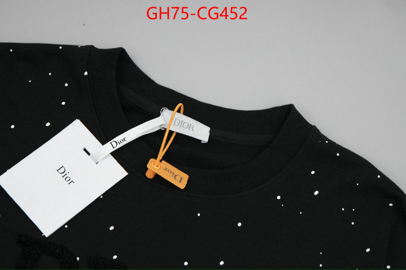 Clothing-Dior top quality ID: CG452 $: 75USD