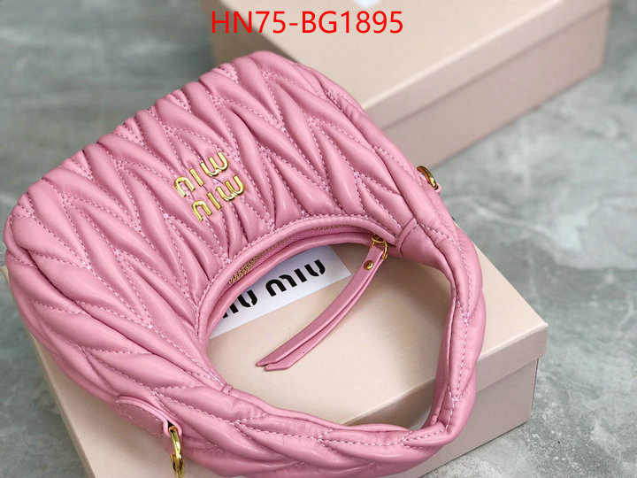 Miu Miu Bags(4A)-Handbag- sell online luxury designer ID: BG1895 $: 75USD