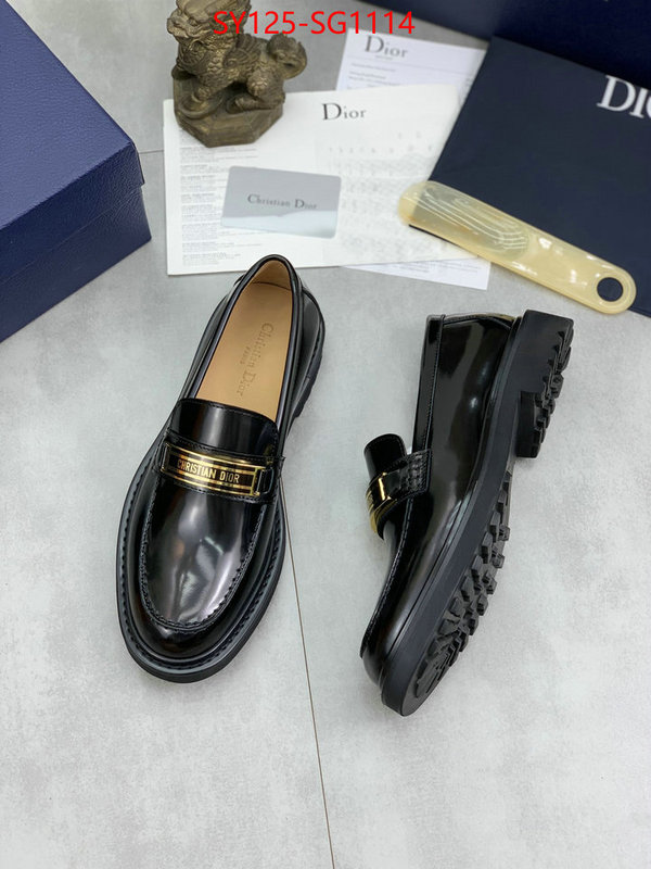 Men shoes-Dior cheap high quality replica ID: SG1114 $: 125USD