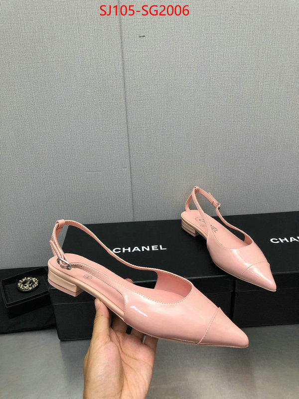 Women Shoes-Chanel replica aaaaa designer ID: SG2006 $: 105USD