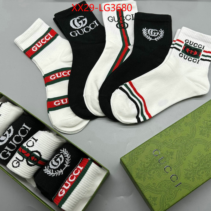 Sock-Gucci from china ID: LG3680 $: 29USD