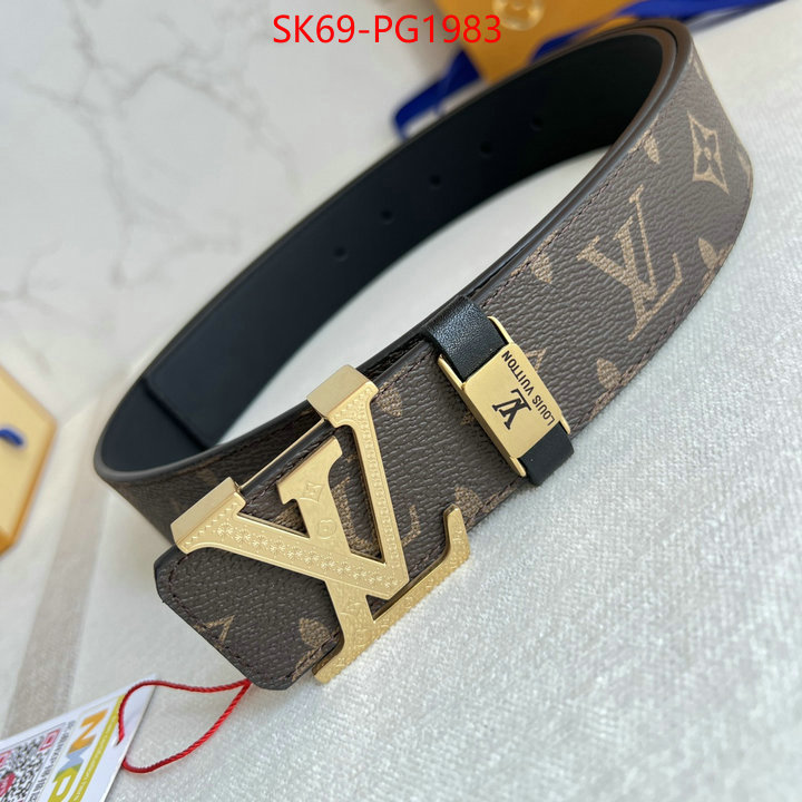 Belts-LV perfect quality ID: PG1983 $: 69USD