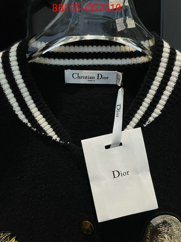 Clothing-Dior replica 1:1 high quality ID: CG2610 $: 135USD