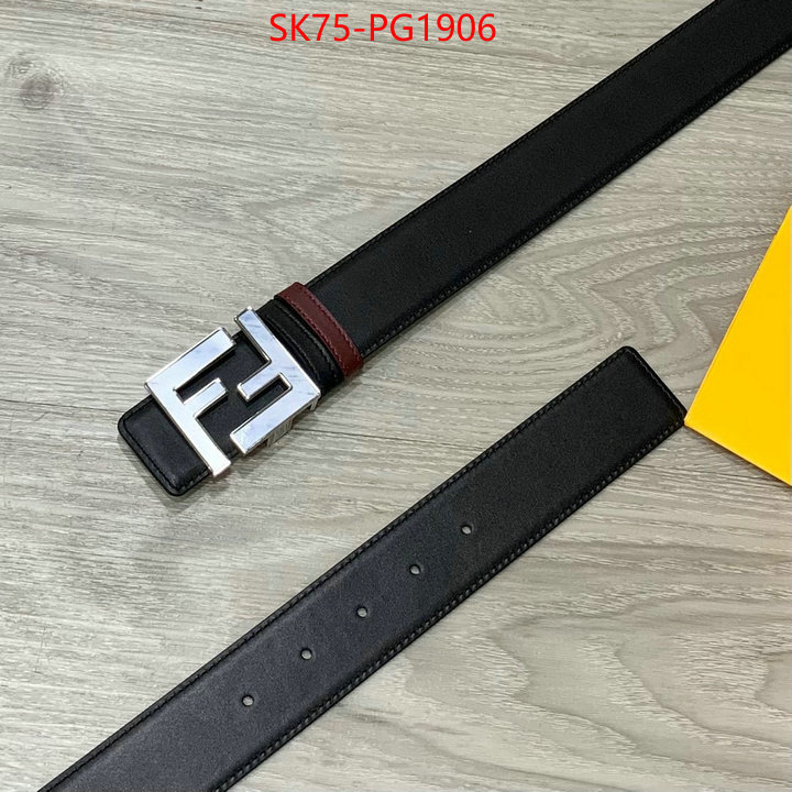 Belts-Fendi how quality ID: PG1906 $: 75USD