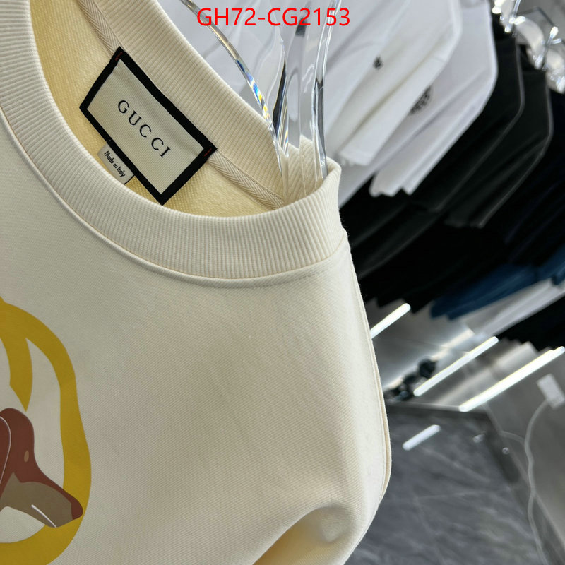 Clothing-Gucci top grade ID: CG2153 $: 72USD