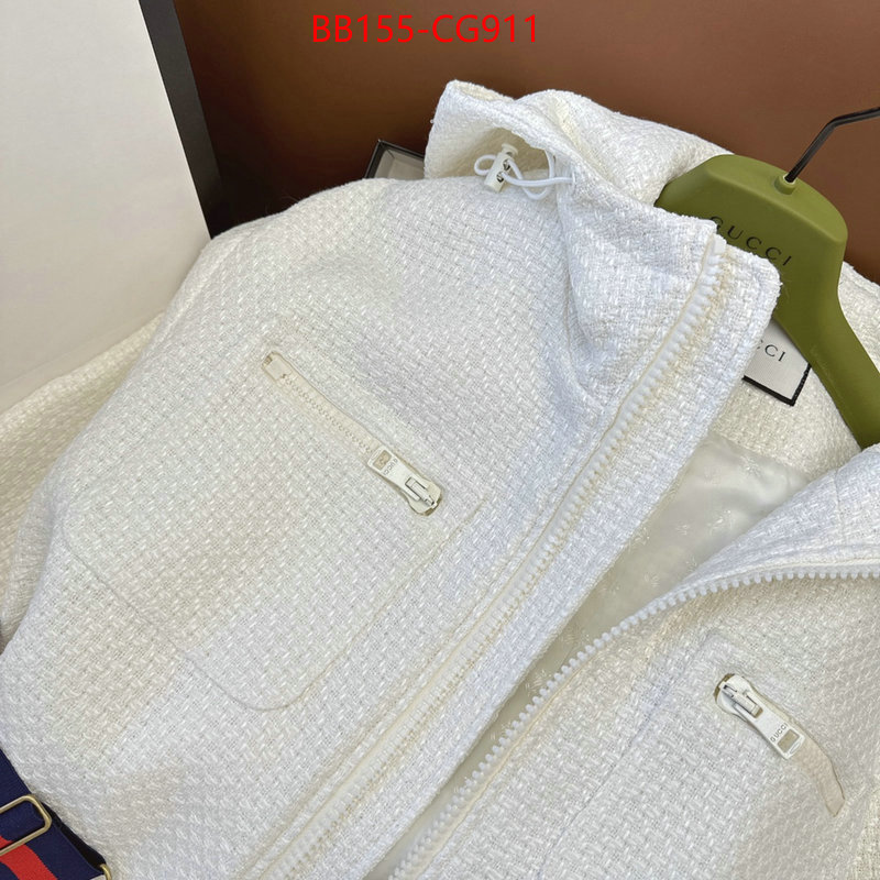 Clothing-Gucci aaaaa+ quality replica ID: CG911 $: 155USD