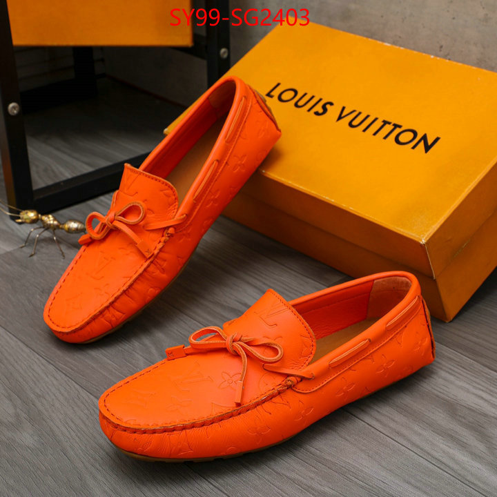 Men Shoes-LV designer fake ID: SG2403 $: 99USD