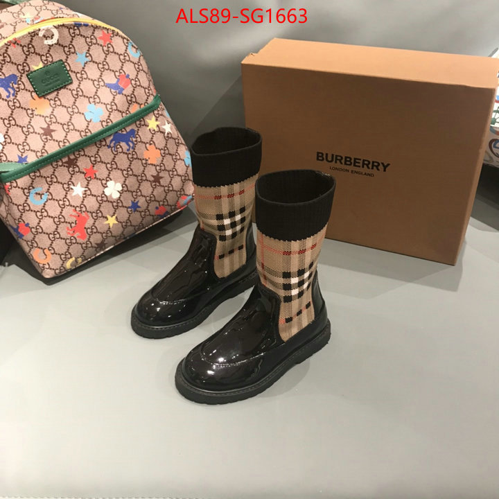 Kids shoes-Burberry best fake ID: SG1663 $: 89USD