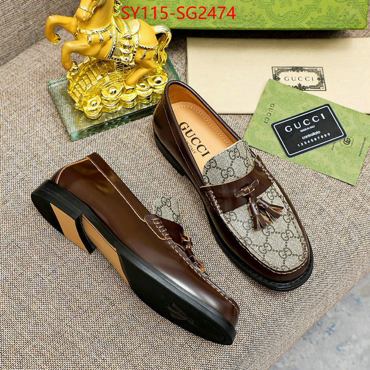 Men Shoes-Gucci aaaaa+ quality replica ID: SG2474 $: 115USD