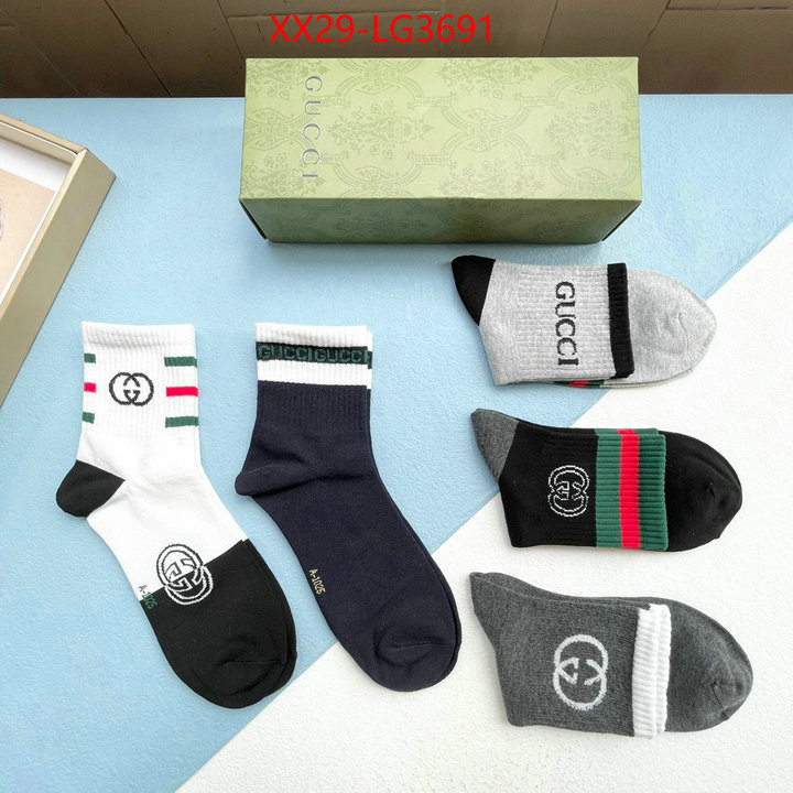 Sock-Gucci where to find best ID: LG3691 $: 29USD