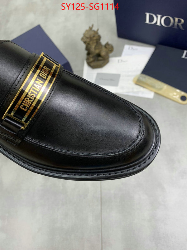 Men shoes-Dior cheap high quality replica ID: SG1114 $: 125USD