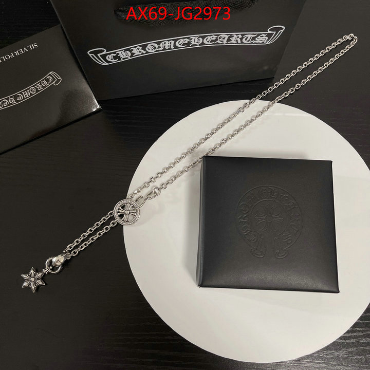 Jewelry-Chrome Hearts is it illegal to buy ID: JG2973 $: 69USD