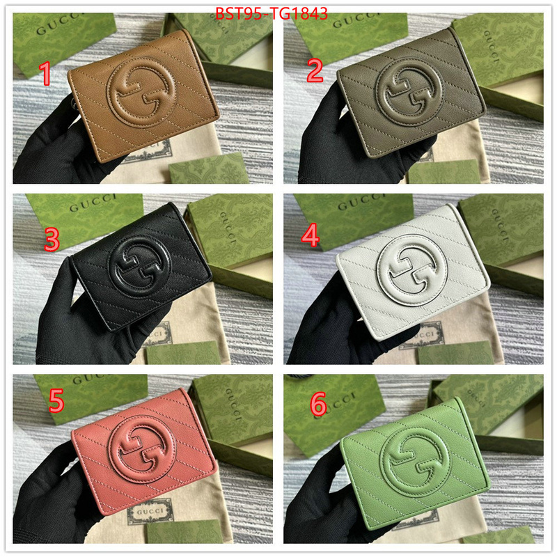 Gucci Bags(TOP)-Wallet- fashion designer ID: TG1843 $: 95USD