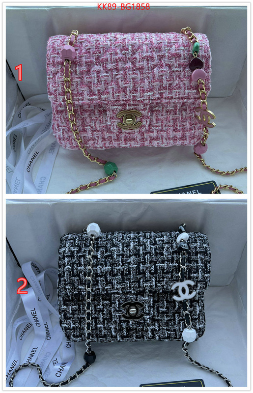 Chanel Bags(4A)-Diagonal- shop the best high authentic quality replica ID: BG1858 $: 89USD