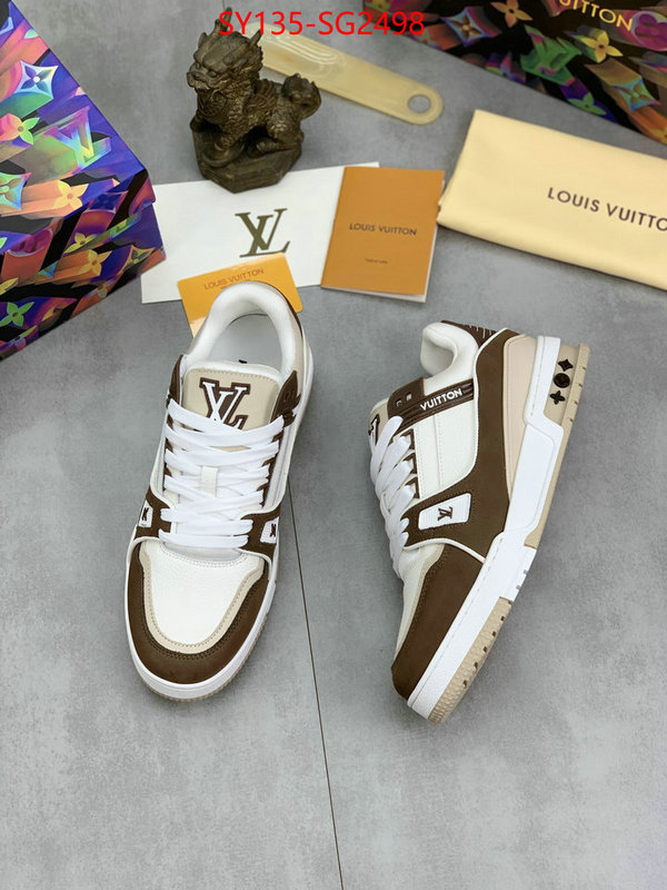 Men Shoes-LV luxury fake ID: SG2498 $: 135USD