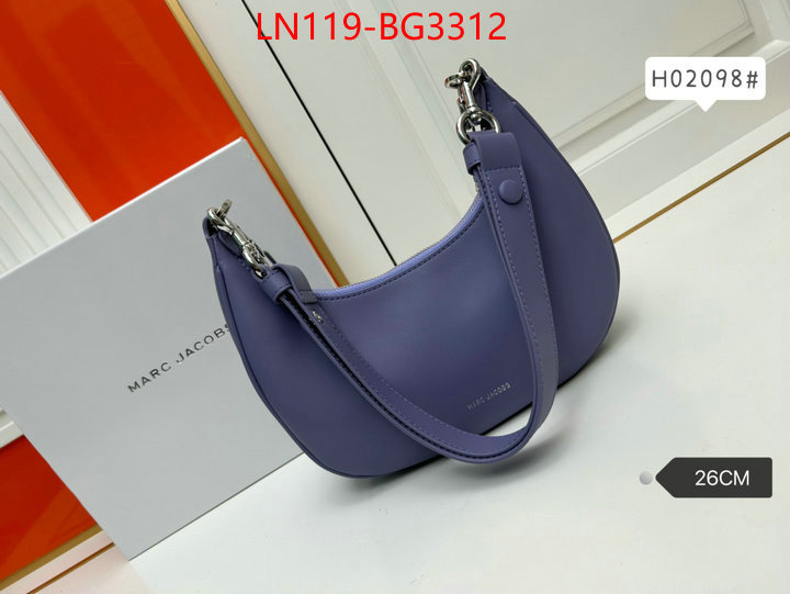 Marc Jacobs Bags(4A)-Diagonal- is it illegal to buy ID: BG3312 $: 119USD