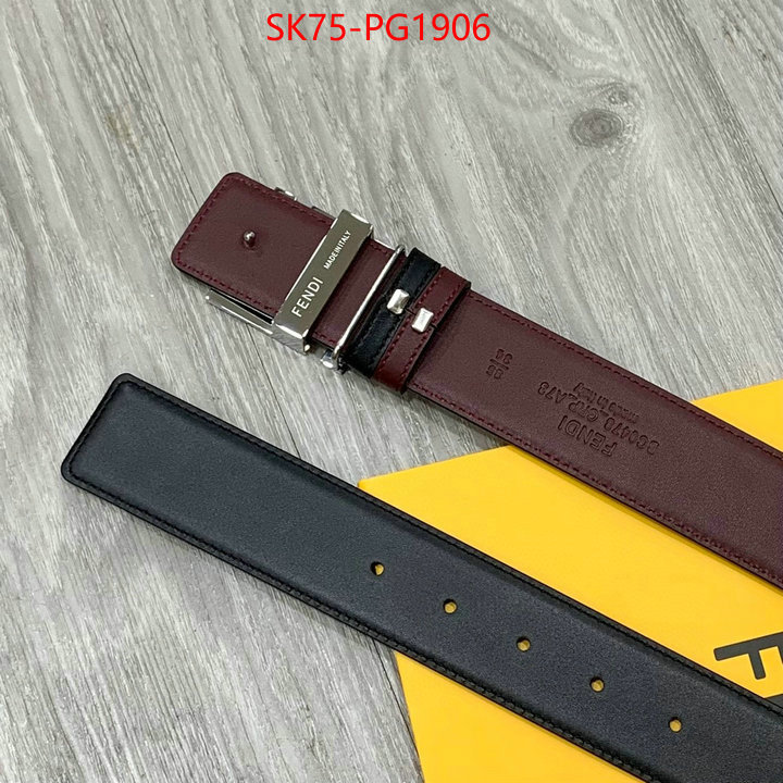 Belts-Fendi how quality ID: PG1906 $: 75USD