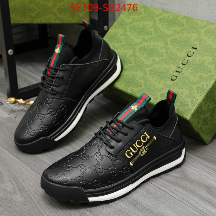 Men Shoes-Gucci buy high-quality fake ID: SG2476 $: 109USD