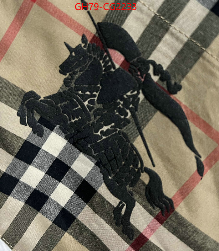 Clothing-Burberry 1:1 ID: CG2233 $: 79USD