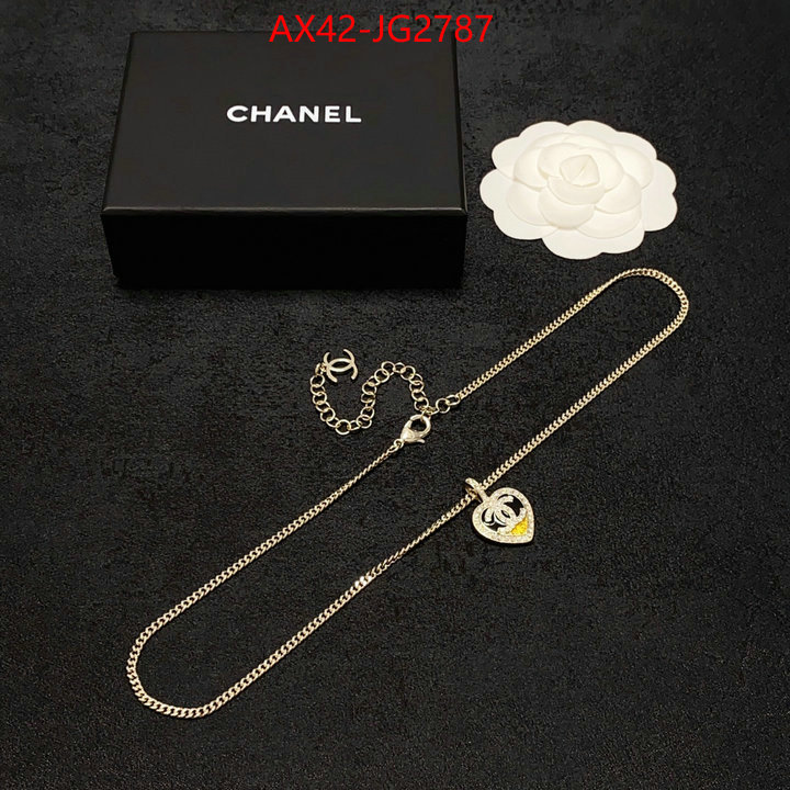 Jewelry-Chanel buying replica ID: JG2787 $: 42USD