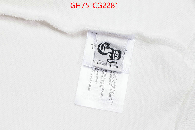 Clothing-Chrome Hearts how quality ID: CG2281 $: 75USD