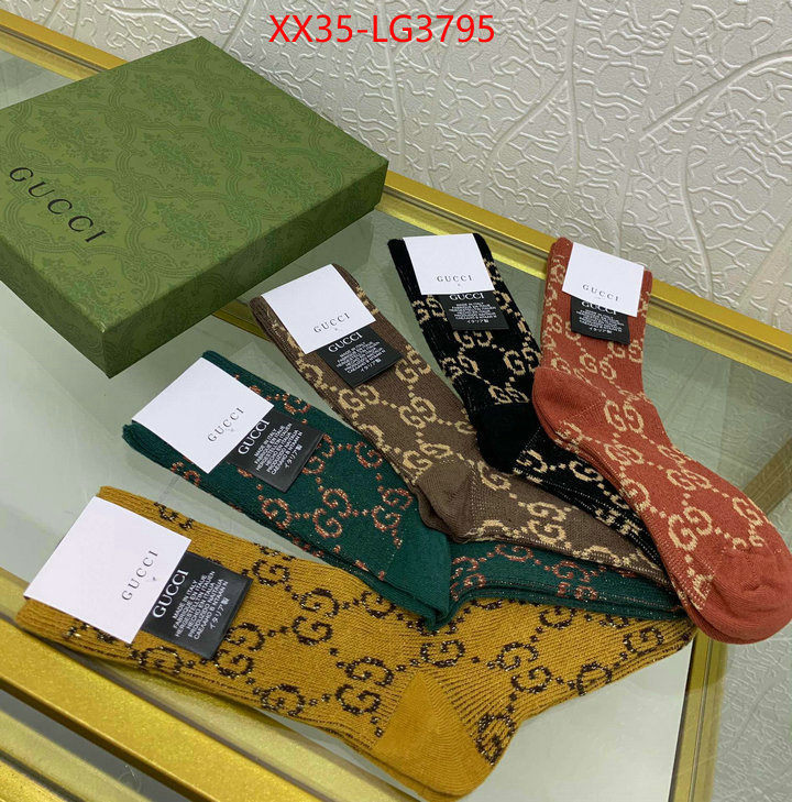 Sock-Gucci replica online ID: LG3795 $: 35USD